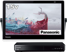 【中古】Panasonic 15V型 ポータブル液晶テレビ プライベート・ビエラ UN-15CTD10-K_画像1