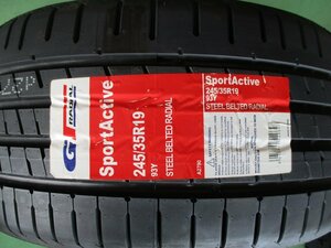 GTラジアル スポーツアクティブ GTRadial SPORTACTIVE 245/35 R19 93Y サマータイヤ 新品2本セット（2021年製）