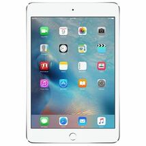 ③ 中古 判定○ Apple iPad mini 4 Wi-Fi+Cellular 128GB MK772J/A SIMフリー [シルバー] au SIMロック解除品 本体のみ_画像1