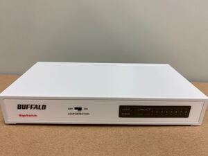 BUFFALO Giga対応 金属筺体 電源内蔵 8ポート ホワイト スイッチングハブ 日本メーカー LSW5-GT-8NS/WH