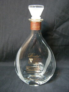 3か26▼BERTA ベルタ 空ビン 700ml 空ボトル PAOLO BERTA Selezione del Fondatore 蒸留酒 グラッパ 空瓶 ガラス瓶