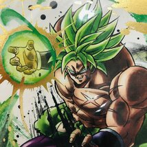 【自宅保管品/KSH】ドラゴンボール 色紙ART ブロリー ＆ ベジータ ミニ色紙 2枚セット　MZ0627_画像3