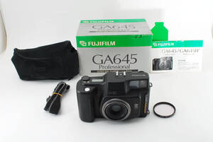 カウント006!元箱 値札 取扱説明書付!★極上美品★ FUJIFILM フジフイルム GA645 Professional プロ 中判フィルムカメラ (1493)