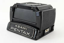 希少！ ASAHI アサヒ PENTAX ペンタックス 6x7 6×7 ウエストレベルファインダー 中判フィルムカメラ (1482)_画像2