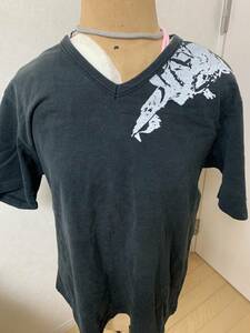 [DKNY] T-shirt black Logo XL