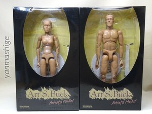  new goods 1/6 side shou toy element body white person man woman 2 body set Caucasian Art S.Buck Artist Modelte sun model SIDESHOW COLLECTIBLES