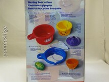 新品 リトルタイクス 入れ子のおなべセット ネスティングポット＆フライパンセット Nesting Pots'n Pans Little Tikes_画像3