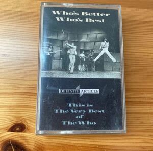 The Who カセットテープ