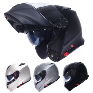 ALPHA2 フリップアップシステムヘルメット パールホワイト XL