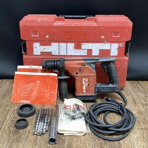  рабочий товар #HILTI Hill ti ударная дрель 100V bit 7шт.@ с футляром электроинструмент большой .DIY площадка TE15 б/у товар # Hyogo префектура Himeji город departure G6