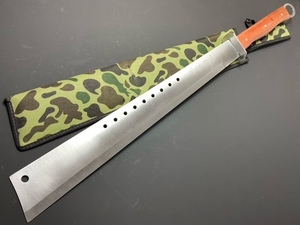 ★送料込み!★MEGA MACHETE★JH 大型マチェットナイフ メガサイズ アウトドアナイフ サバイバルナイフ キャンプナイフ ククリ 薪