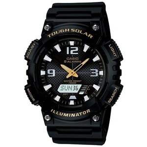 新品未使用品 カシオ アナデジ ソーラー 腕時計 AQS810W-1B//00002307//a385