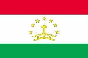 処分！国旗『タジキスタン』96cm×144cm @袋どおし@