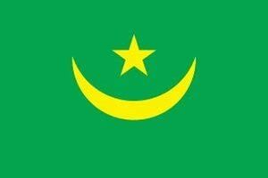 処分！国旗『モーリタニア』96cm×144cm @袋どおし@