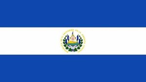 処分！国旗『エルサルバドル』90cm×150cm