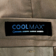 新品 スーツカンパニー COOLMAX シャンブレー カルゼ パンツ LL グレージュ 【P26297】 スラックス WE SUIT YOU 春夏 ウォッシャブル_画像8