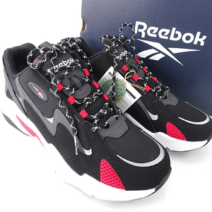 新品 リーボック ロイヤル ターボ インパルス エボ スニーカー 25.5 黒白赤 【S21179】 Reebok メンズ シューズ ランニング スポーツ