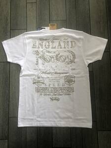 特価！『Norton』222N1025TシャツホワイトベージュロゴX X X L