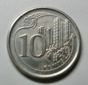 ヤフオク シンガポール 10セント 貨幣 の落札相場 落札価格