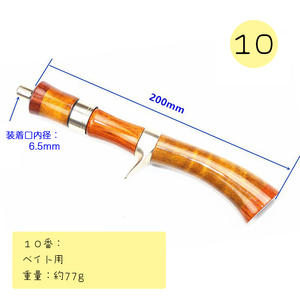 (10番)ガングリップキット スピニング グリップキット トラウトベイト リールシート ロッド ルアーロッド ハンドル スピニング トラウト