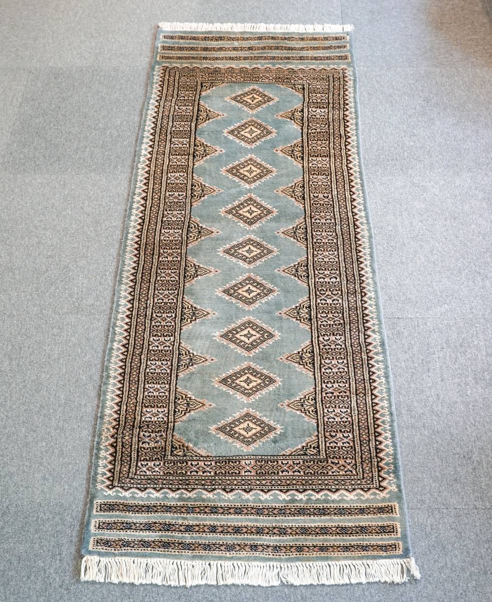 廊下敷き マシュワニ キリム size:280×72cm 手織り絨毯 割り引き
