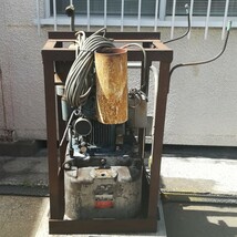 【ジャンク】大阪ジャッキ A形油圧ポンプ AH2-KSP A1-ZER_画像1