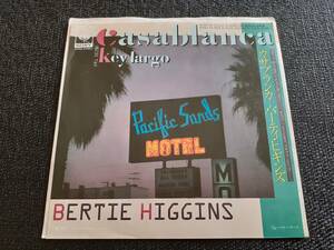 B3249【EP】バーティ・ヒギンズ / カサブランカ / キー・ラーゴ～遙かなる青い海 / Bertie Higgins