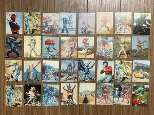 昭和レトロ　駄菓子屋　ミニカード　キカイダー　32枚　ラッキーカードもあります