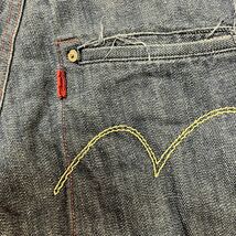 超激レア Levis Circle R リーバイス Ｒ1003 リジッド 旧式で初期型の力織機 ヘンプ混織り合わせデニム麻混 入手困難 ヘンプ混_画像3