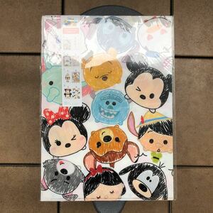 【新品・未使用品】ディズニーDisneyツムツム郵便局コラボ クリアファイル4枚セット