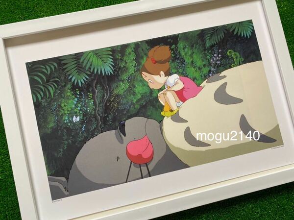 【額装品】ジブリ　となりのトトロ　ポスター　宮崎駿　カレンダー　STUDIO GHIBLI 検)セル画　原画　ポストカード　イラスト