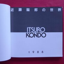 f3図録【近藤鎰郎の世界/1988年・近藤鎰郎先生退官記念の会】石彫レリーフ/木彫/塑像/石彫/モニュメント/素描/自由美術協会_画像4