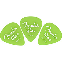 Fender ピック Glow In The Dark 351 Picks, 12-Pack (フェンダー)_画像1