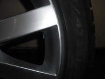 フォルクスワーゲン ゴルフ 5/6 1KCAV TSI タイヤホイール１本 5K0601025F 7.0Jｘ17H2 ET54 タイヤ ひびあり MICHELIN 225/45 R17 管番492_画像7