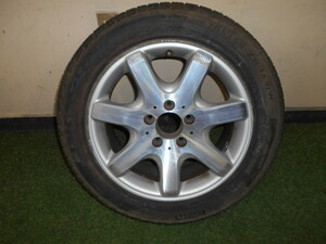 ベンツ SLK230 SLK320 SLK732　R170 タイヤホイール 1本 7Jｘ16H2 ET37　A1704010202　タイヤ　PIRELLI DRAGON　205／55 ２Ｒ１６　 管番4