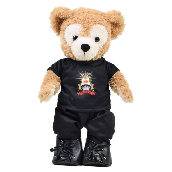 paomadei 636a [Sonderpreis mit Sonderpreis!] TVXQ Tomorrow Tomokon T-Shirt Schwarz 43 cm S Größe TOH Duffy Kostüm Handgefertigtes Kostüm, Charakter, Disney, duffy