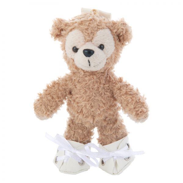 paomadei B9012 Coordinating synthetic leather shoes White 14cm Plush badge Duffy costume Handmade costume, character, Disney, Duffy
