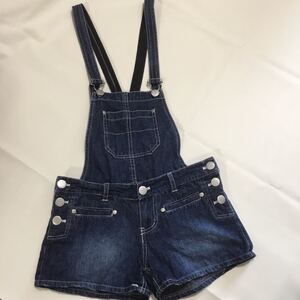 サロペット デニム オーバーオール 短パン