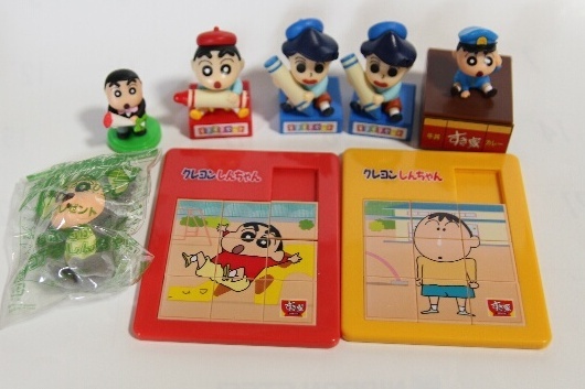 お宝】クレヨンしんちゃん レア商品 当時物 古い フィギュア 1992