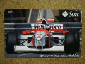 a2575・日本サン・マイクロシステムズ　F1　テレカ