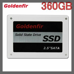 -格安提供-送料一律 SSD Goldenfir 360GB▲SATA3 / 6.0Gbps 新品 2.5インチ 高速 NAND TLC 内蔵 デスクトップPC ノートパソコン bgg