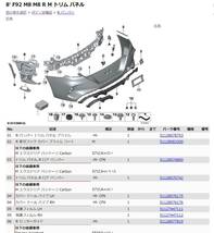 BMW ETK パーツリスト 日本語対応 F04 G11 G12 I01 I12 i3 i8 X1 E84 F48 X6 E71 E72 F16 F86 Z4 E85 E86 E89 Z1 Z3 Z8 E36 E52 E30 M3_画像7