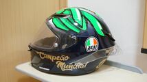 【優勝記念】AGV PISTA GP R / MORBIDELLI W.CHAMPION 2017 Sサイズ カーボンヘルメット 国内20個限定_画像4