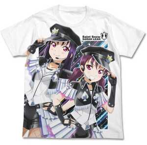 ラブライブ!サンシャイン!! Saint Snow セイントスノー 鹿角聖良 鹿角理亞 フルグラフィックtシャツ 二次元コスパ アニメ tシャツ Msize