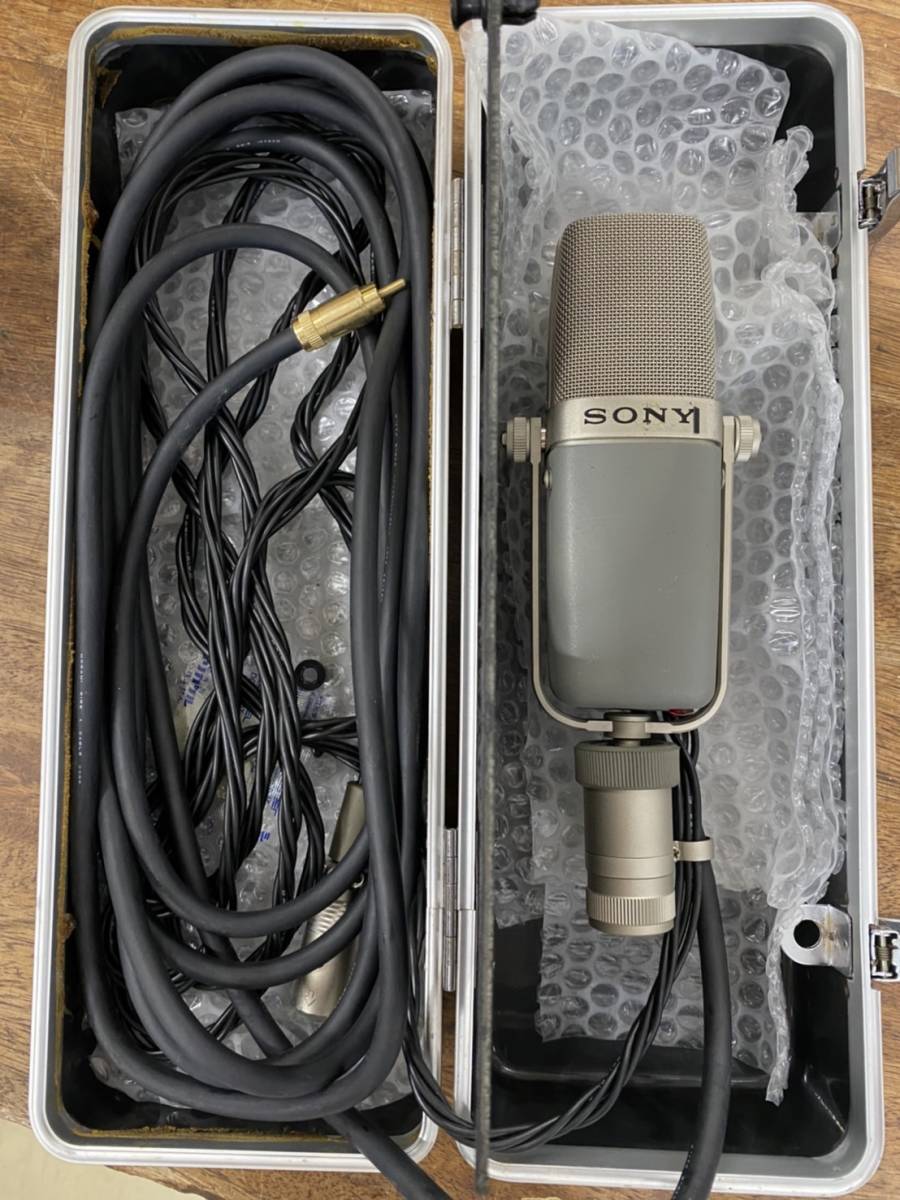 得価好評 ヤフオク! D043A011 SONY ソニー C38B コンデンサーマイク① 得価送料無料