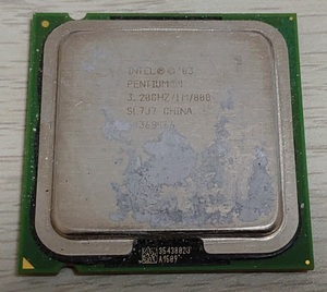 【ジャンク】Intel CPU Pentium4 540 SL7J7 LGA775 3.2GHz