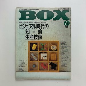 DIAMOND BOX ダイヤモンド・ボックス 1988年6月号