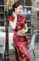 チャイナドレス キャバ ドレスワンピース 中国服 コスプレ衣装　チャイナ服_画像2