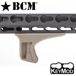 BCM フォアグリップ KAG キネスティック アングルドグリップ KeyMod用 [ フラットダークアース ] 米国製の画像1