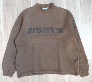 USED!送料込! ◆ JIMMY’Z ミドルネック スウェット VINTAGE ◆ サイズL ジミーズ 90年代